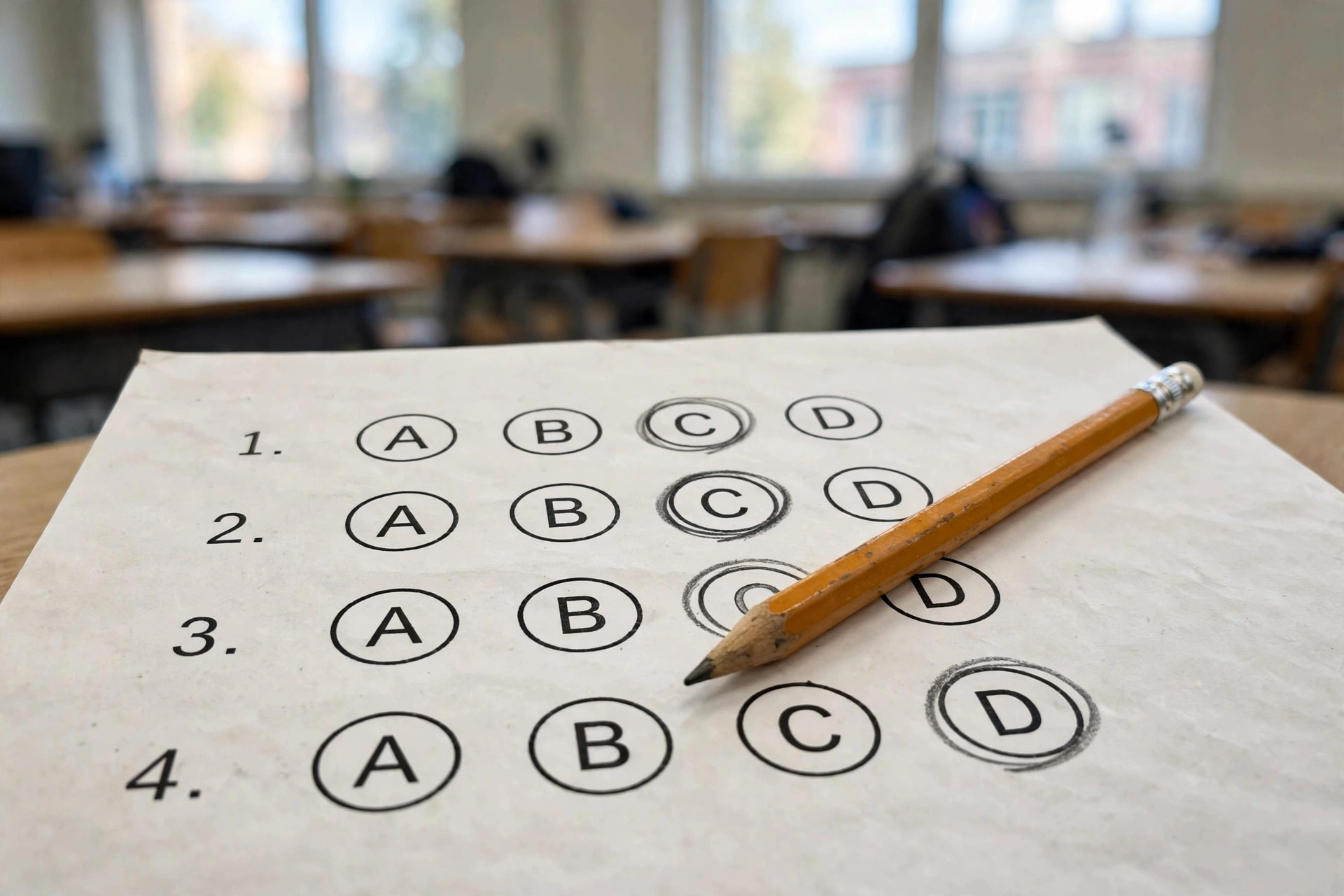 PPSC MCQ answer sheet practice for one paper exam preparation
